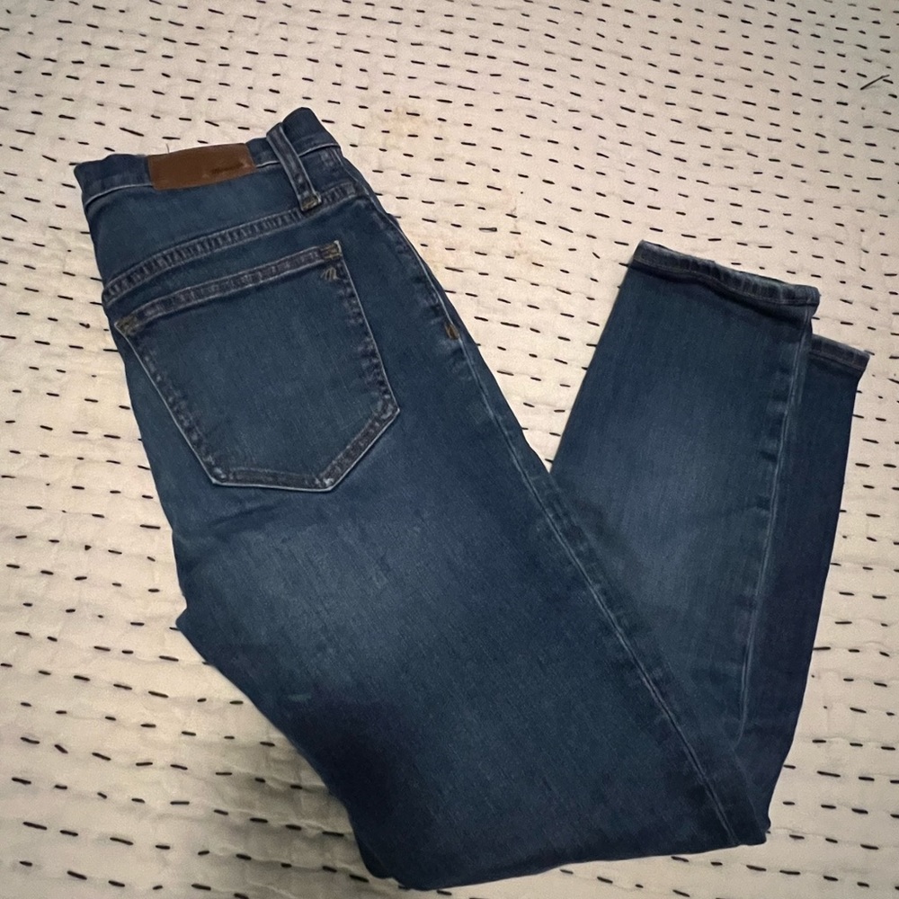 Madewell Skinny high rise crops- 25